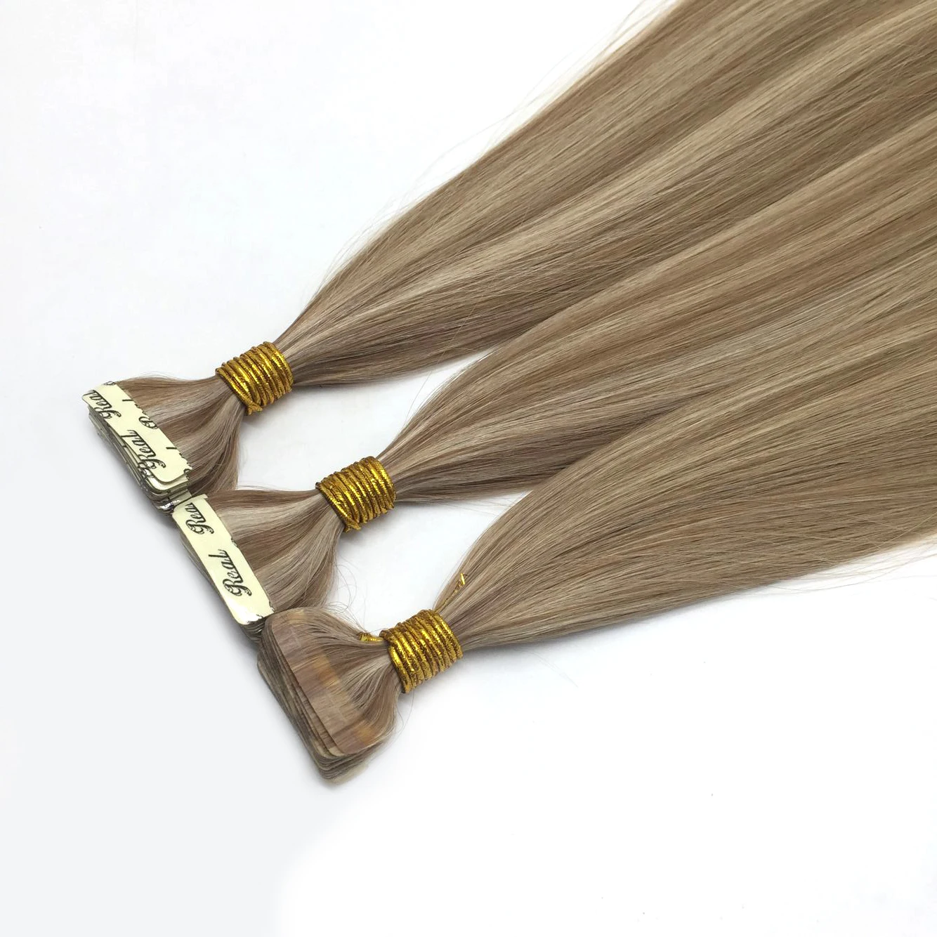 Wholesale Double Drawn Skin Weft Tape Remy Hair Natural Invisible PU Tape In Human Hair Extensions