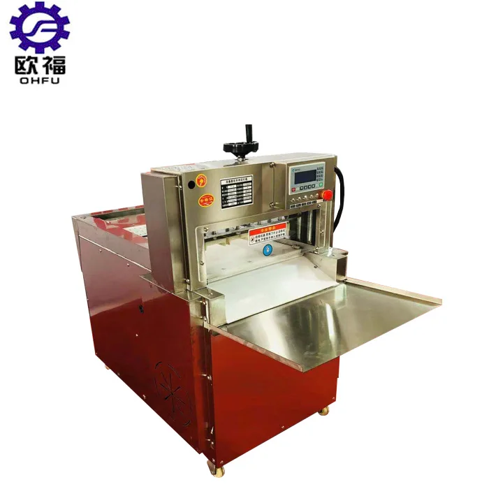0.1~100mm slicing thickness commercial electric frozen meat slicer cutter for mutton beef