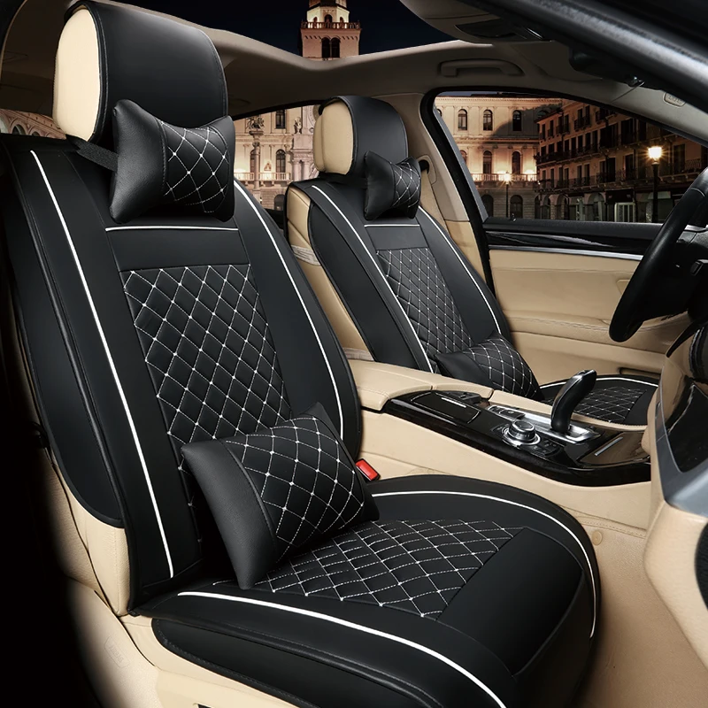
Full Set Non Skid Luxury PVC Full Set car seat cover 