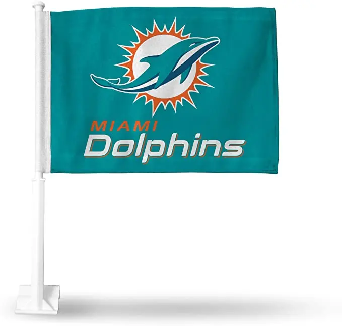 NFL Miami Dolphins Auto Football Car Flag Banner