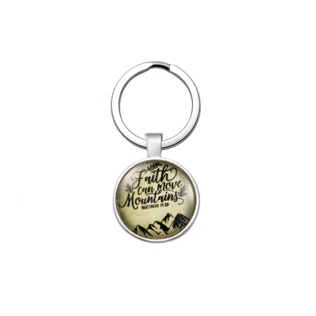 
Joycuff Charm Bible Verse Keychain Metal Keychain Christian Keychains For Men Women 