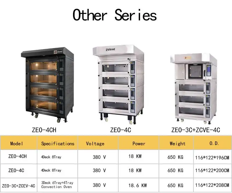 
Oven Manufacturer Industrial bread 2 deck 4 tray and 12 tray proofer bakery machine proofer deck combination oven 