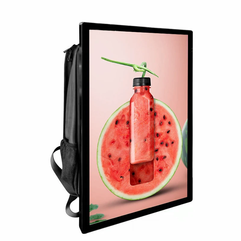 Оптовая продажа с завода, рекламный щит для ходьбы, жидкокристаллический щит