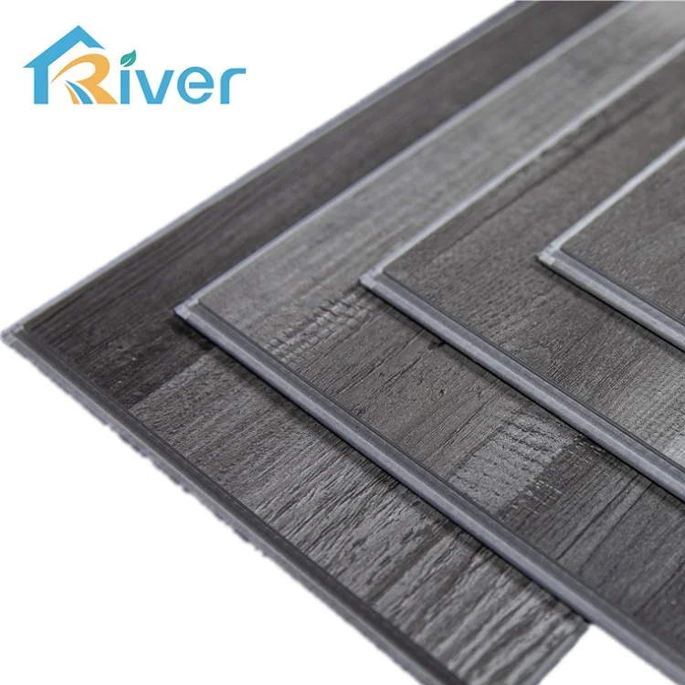 luxury gray wood glue down vinyl plank spc flooring