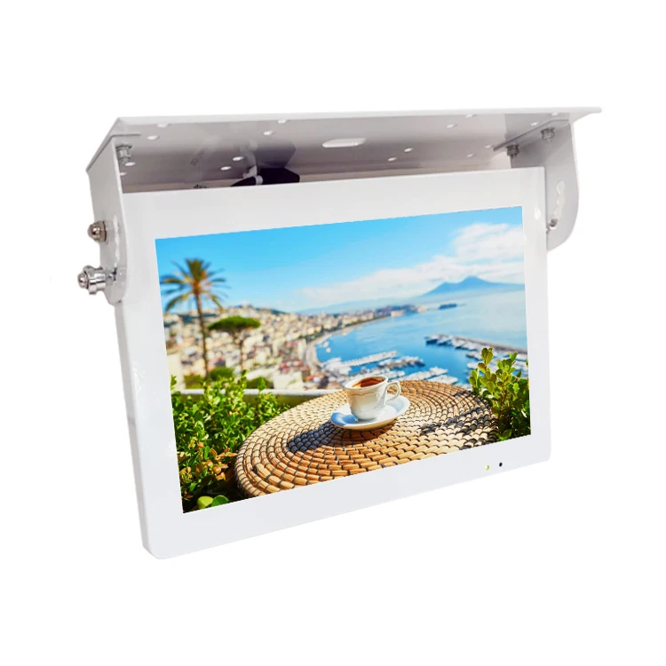 OSK 15 6 дюймов android 4G tour bus ЖК-монитор Автомобильный рекламный экран 12V/24V digital signage для автобуса