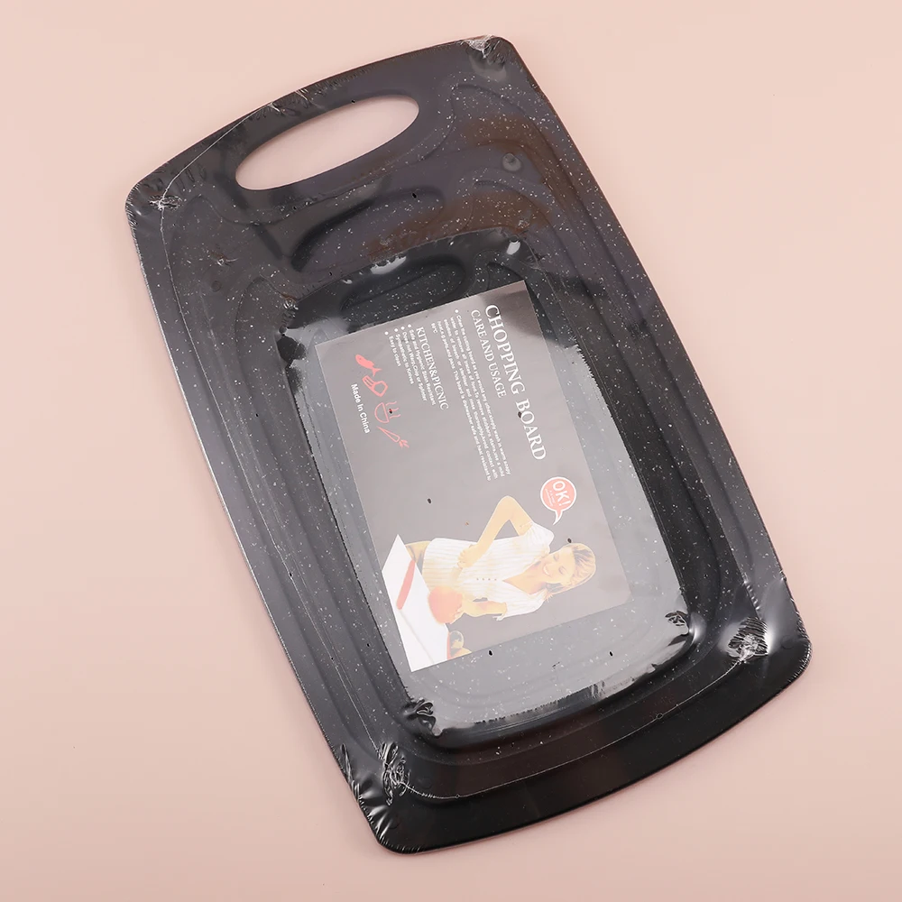 High Quality PP Material Kitchen Chopping Board Set Multisize Block Cutting Board in Rectangle Shape for Food Preparation