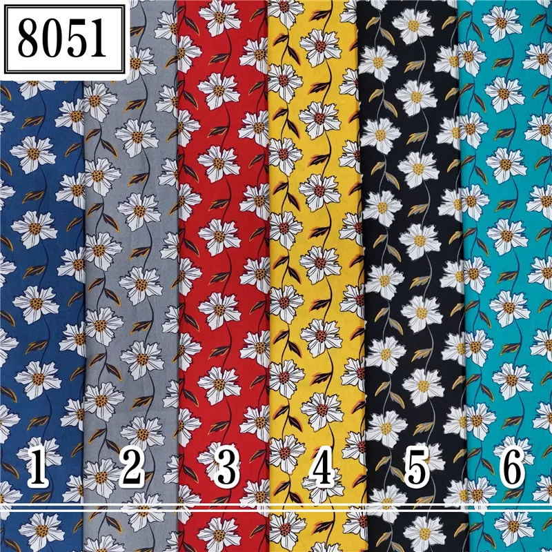
flower design fashion 100 cotton poplin shirting fabrics 