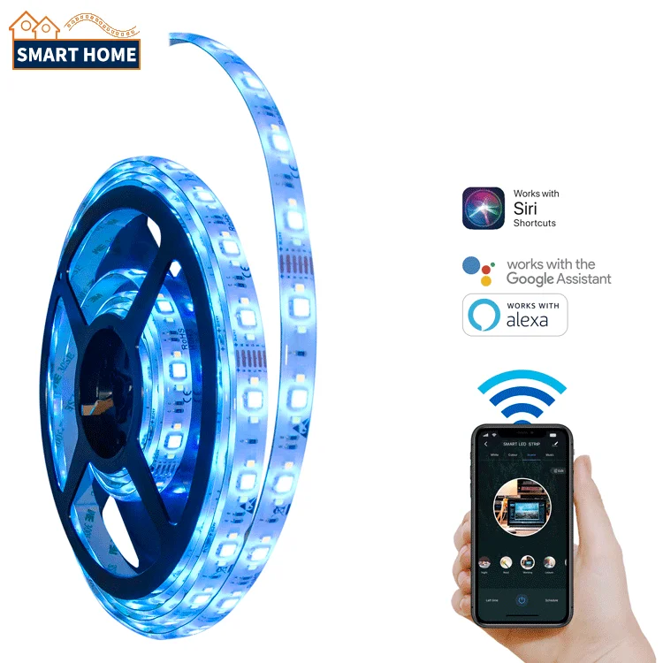 2.4ghz Wireless Zigbee Rgbw wifi be tooth Mesh MiLight Smart Wifi  music sensing intelligent remote flexible RGB RF Strip kits