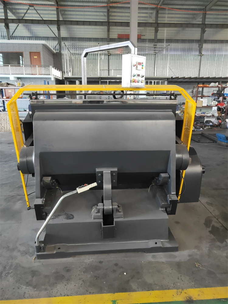 High Precision Corrugated Carton Manual Die Cutting And Creasing Carton Box Making Machine