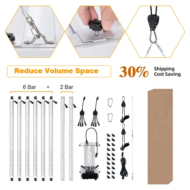 Original LM301H Evo Balanced PPFD Grow Lights 480W Full Spectrum Smart App 3 Channel UV IR 4*4ft Indoor Plant Led Grow Lights