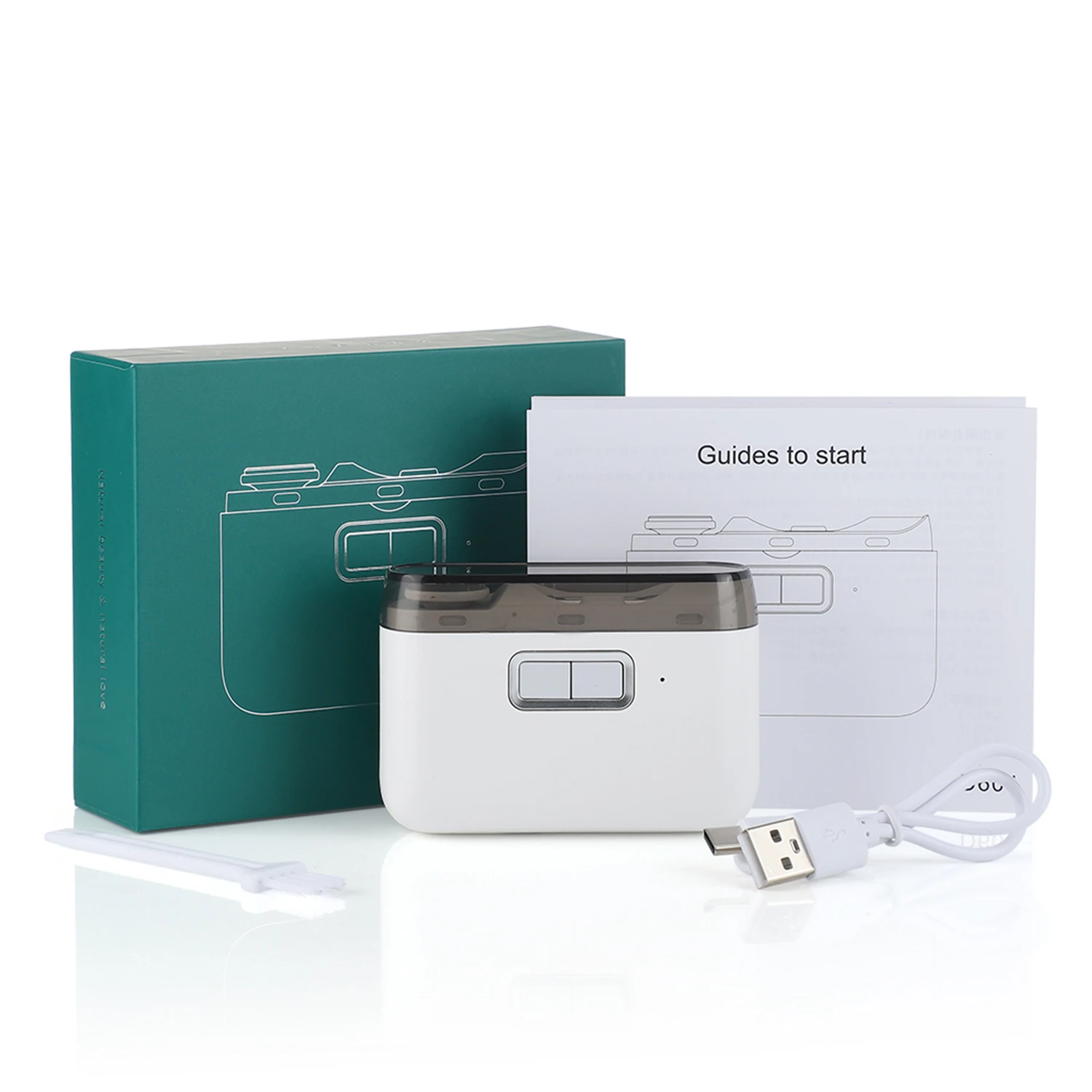 Electric Nail Clippers with light Automatic Polishing Trimmer Fingernail Baby Nail Cutter Adult Rechargeable Nail Grinding Care