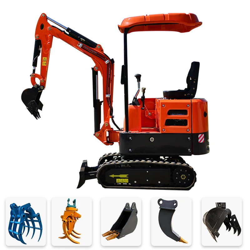 Free Shipping 3.5 Ton mini excavators  EPA Euro5 kubota  1 ton 2 ton Micro Bagger  Farm Small Digger For Sale