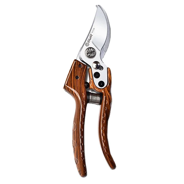 Comfortable grip Overall treatment more durable Wood grip handle 75CRL blade pruning shears price