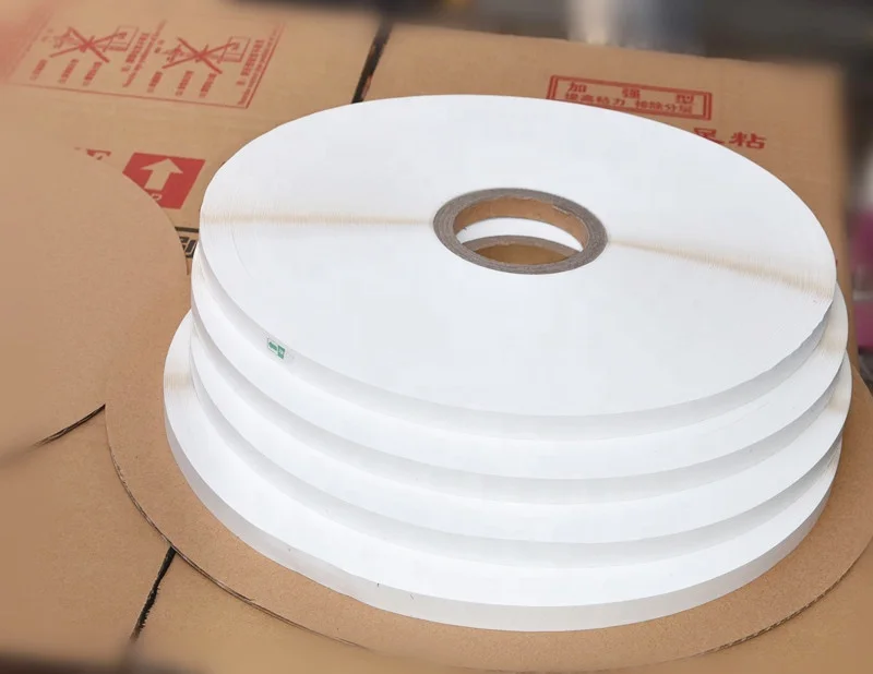 Good quality permanent sealing tape DHL courier bag adhesive coated seal tape