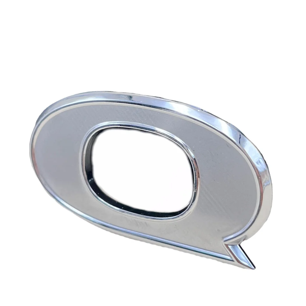 Премиум хромированные серебряные 3D металлические или abs Пластиковые Автомобильные эмблемы логотип на заказ с ISO certs