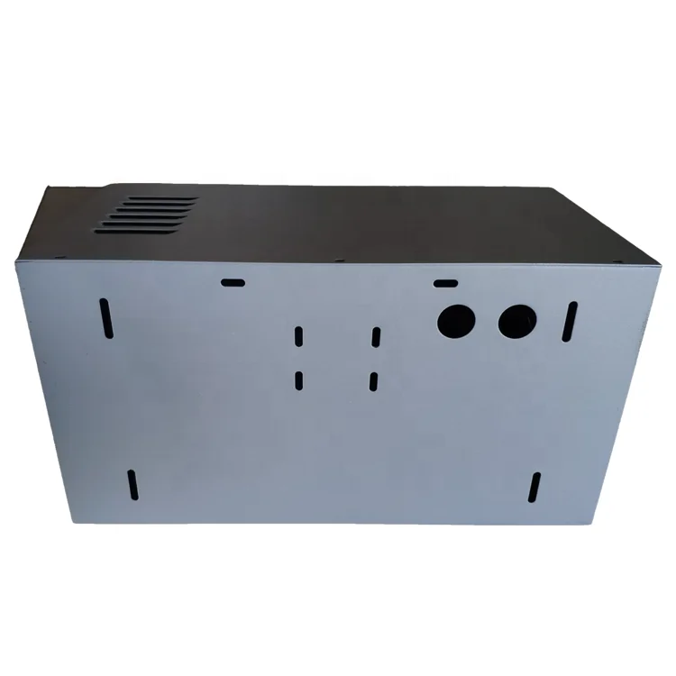 High quality anodized extrusion extruded aluminum enclosure box litter box enclosure mounting plate for enclosure box