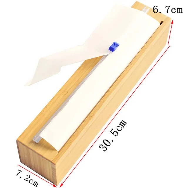 Good Price Hot Sale Wrap Organizer Drawer Organization And Storage Aluminum Foil Dispenser With Cutter