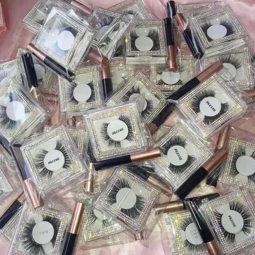 lashes 5d mink wholesale vendor eyelashes 10 pairs 16 pairs empty book rhinestone box