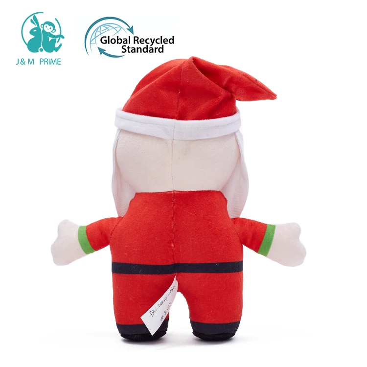 OEM ODM Custom Manufacturer Wholesale Christmas Santa Claus stuffed Plush toy for kids Christmas gift