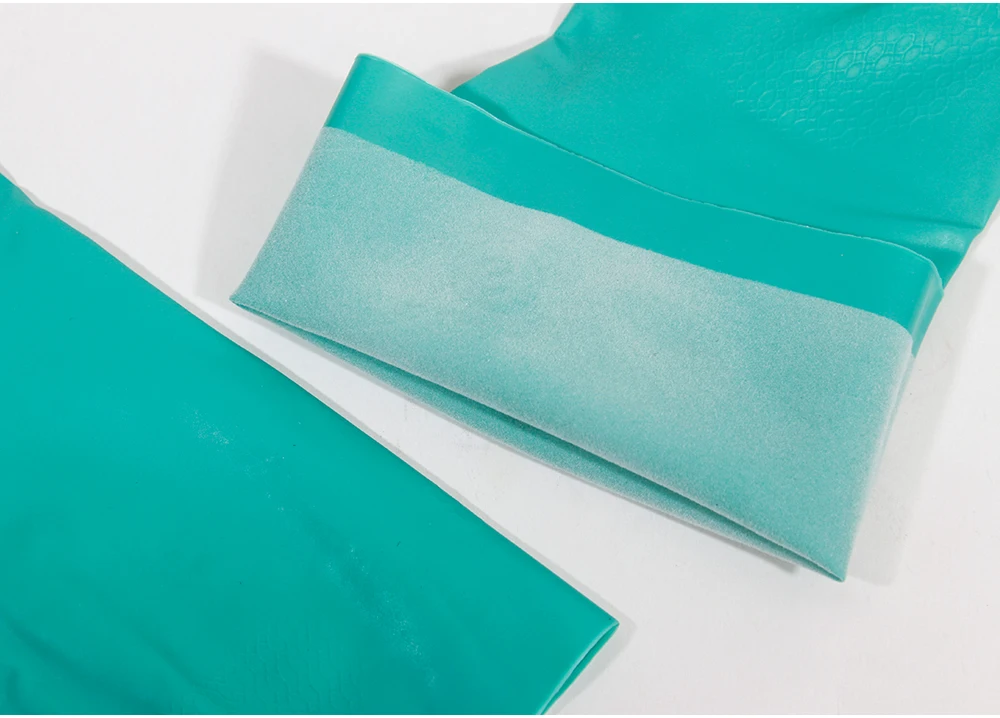 Household cleaning latex dishwashing gloves kitchen rubber gloves