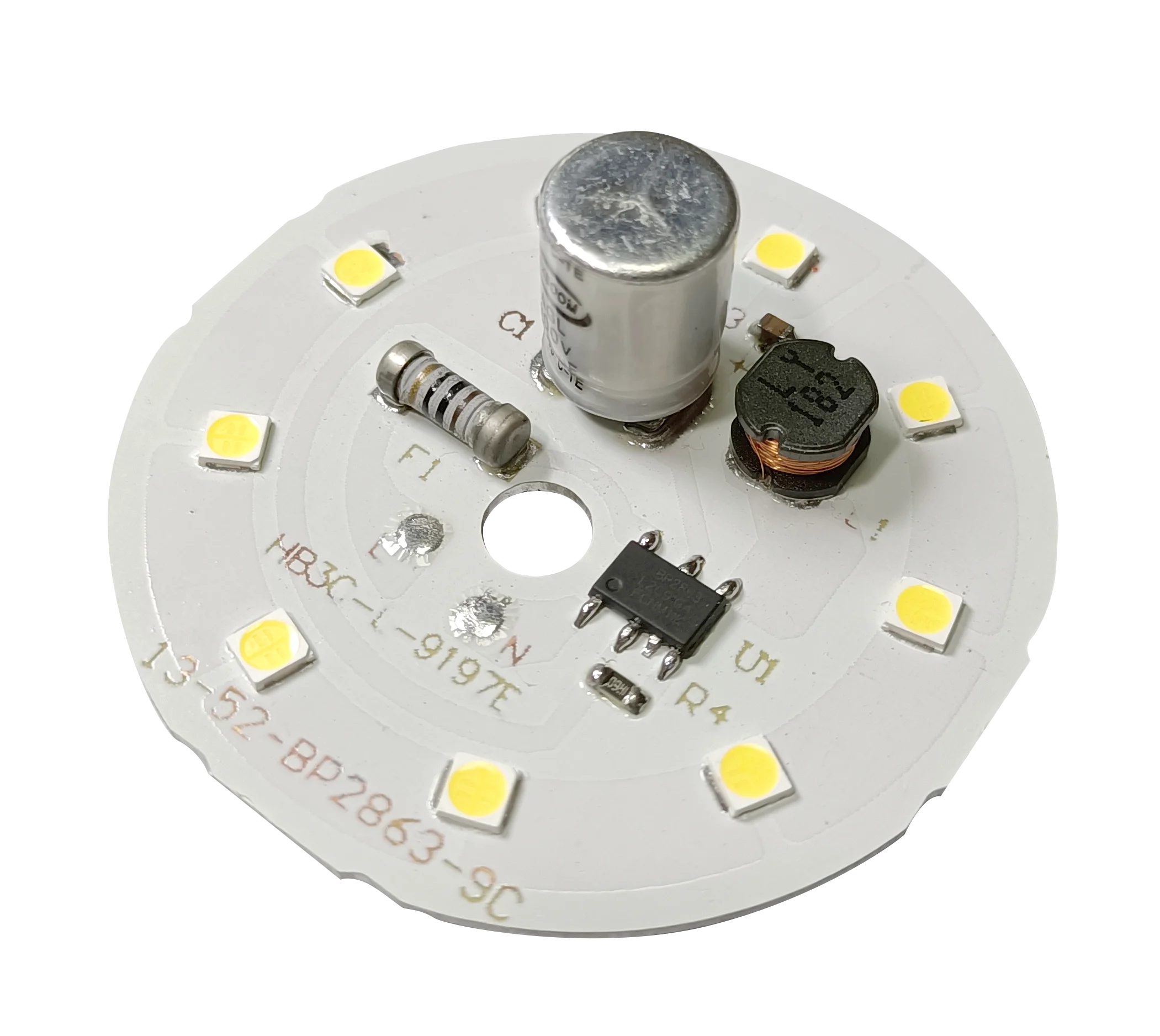 DC12v постоянный ток 300 мА 12 Вт Светодиодная лампа для мотоцикла 10 фара светодиодная точечная