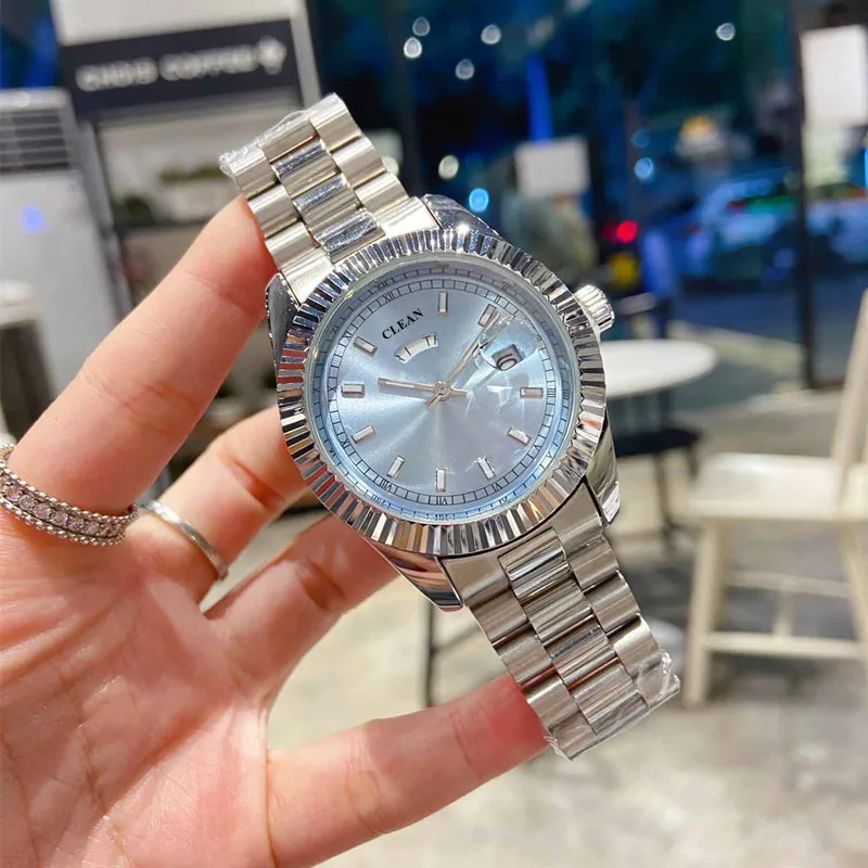Luxury Quartz Movement Women Wrist Watches Fashion 316 Steel Date Day Mechanical Watch
