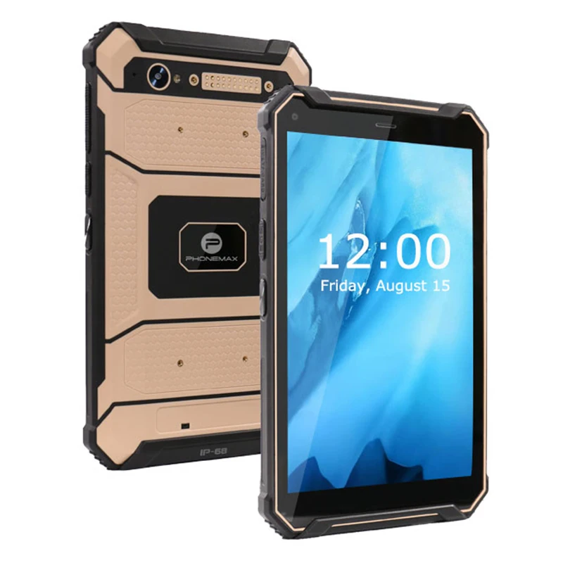 Rugged Tablet Android 10.0 Tablet Phonemax 128g 8 Inch Oem Ip68 Waterproof Business Tablet PC USB Type C Octa Core Repair T1