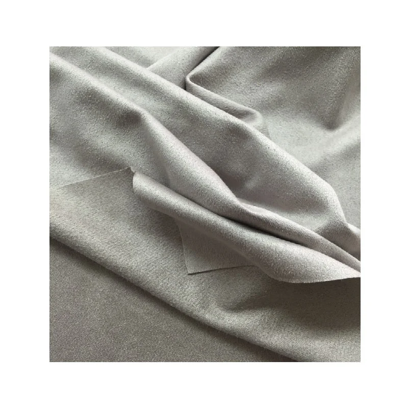 Супермягкая синтетическая трикотажная ткань из полиэстера и искусственной замши из микрофибры