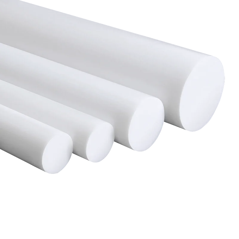 ПТФЭ Экструдированный Стержень диаметром 1-500, белый, Химически стойкий стержень, высокотемпературные стержни для перемешивания