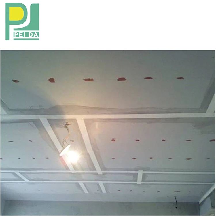 Fire Resistant Gypsum Board Standard Size Plasterboard Factory Price China Gypsum Board