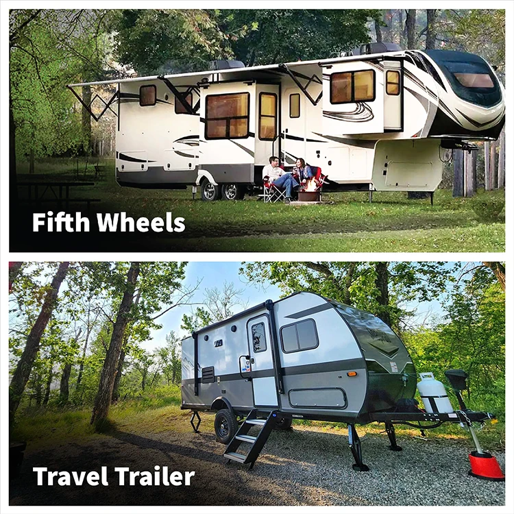 5 подушечки для стабилизатора Rv Обязательные аксессуары RV прицепа металлическая ножка подставки