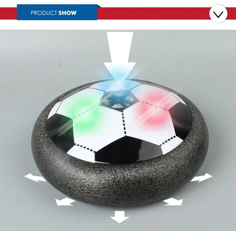 Wholesale sport toy suspension air football hover soccer ball with led light