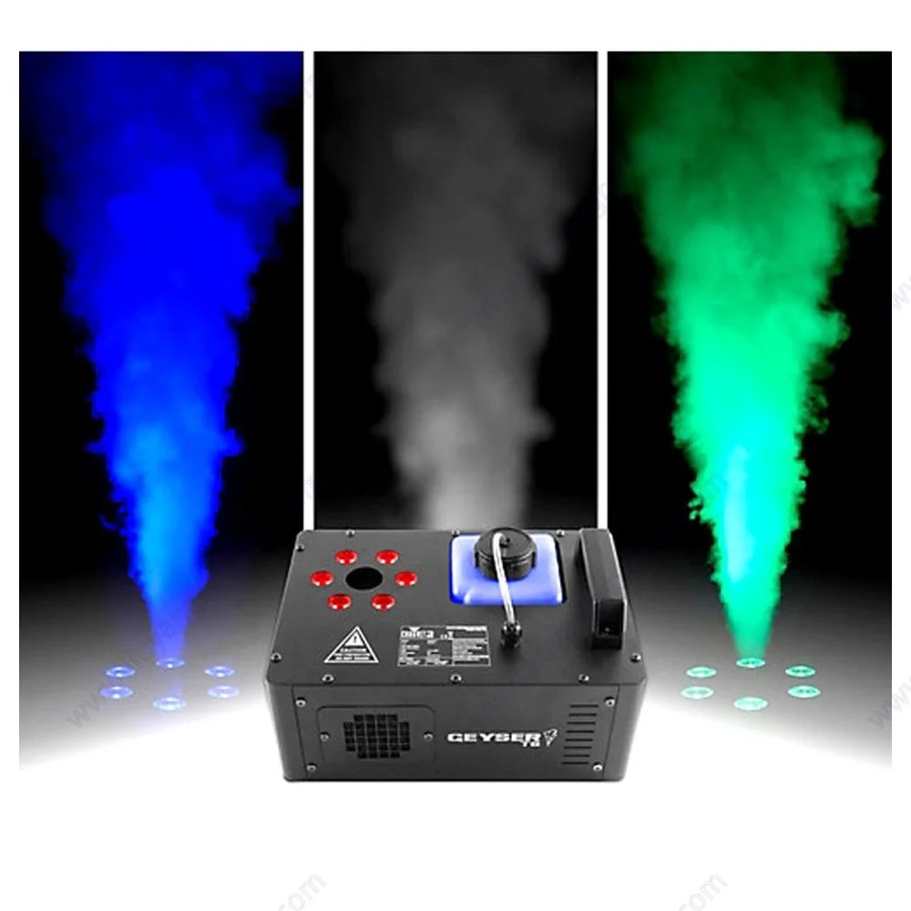 Dj Disco Fog Smoke 1500w Dmx Led Wireless Remote Upword Spray Effect Party Club Halloween Decoration Fogger Fogging Machine