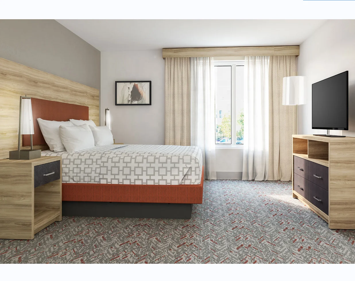 Candlewood suites Hotel Bedroom Furniture Hotel Room Furniture Suppliers Manufacturer