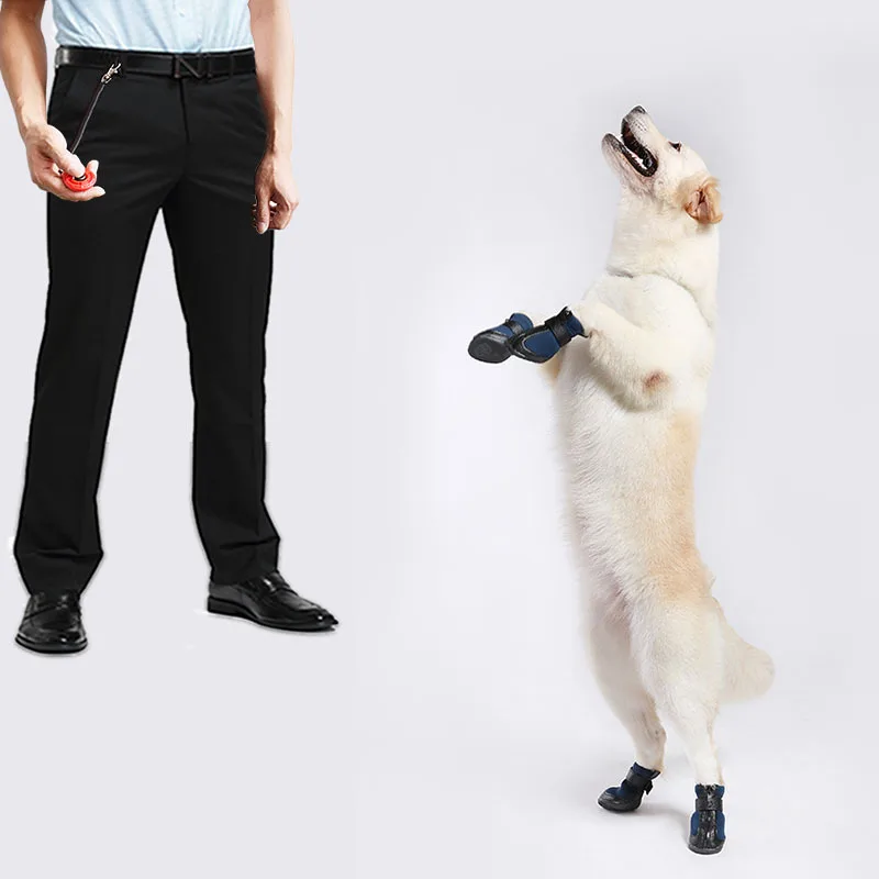 Portable Pet Training Clicker with Adjustable Wrist Strap Dog Correction Instruction Behavioral Clicker