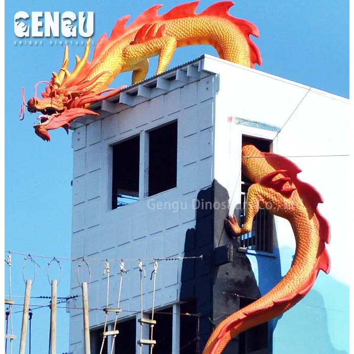 Large Dragon Model Outdoor Chinese Dragon