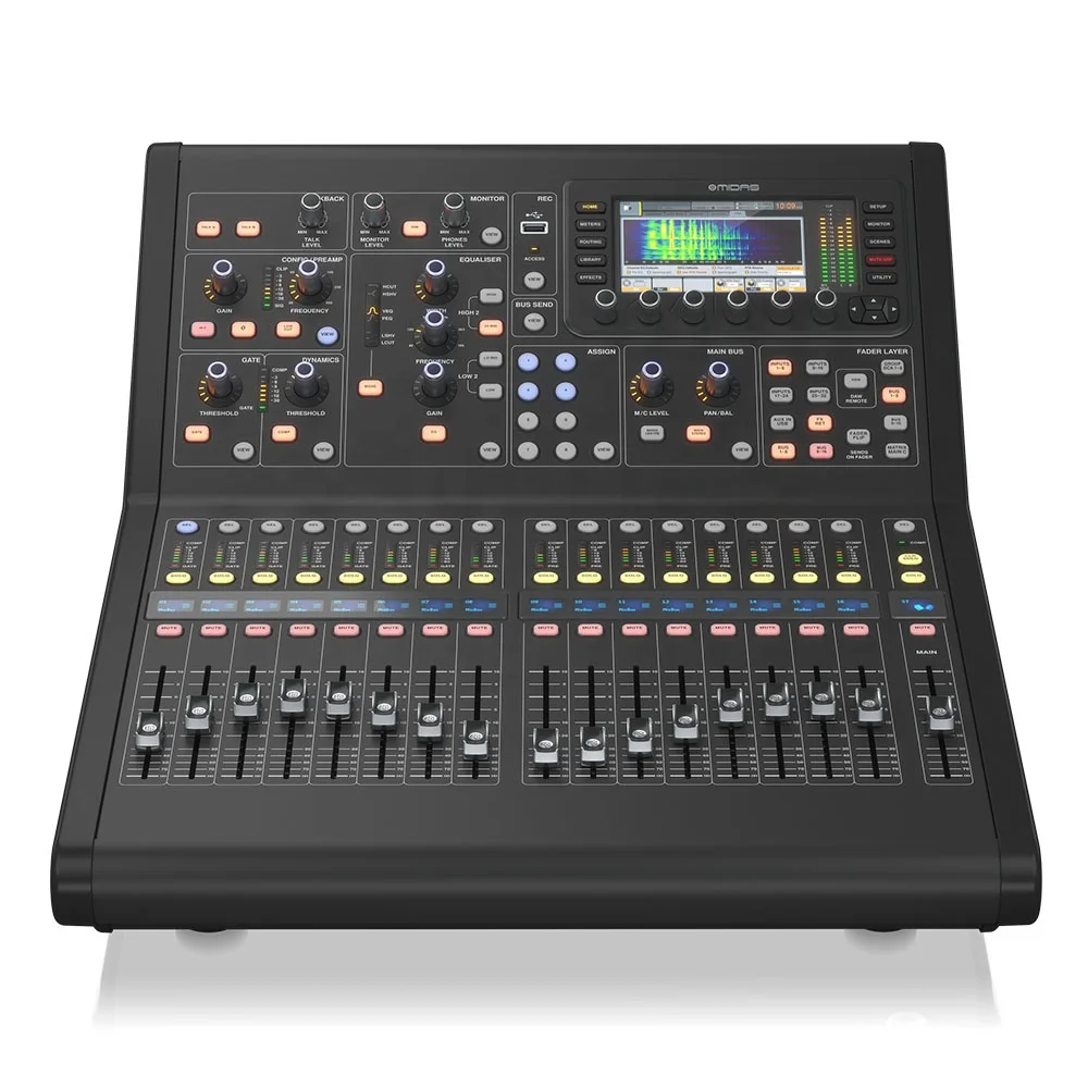 Midas M32R Live Digital Mixer 40-Channel With 16 Midas Preamps Digital Console Pa System Music Equipment