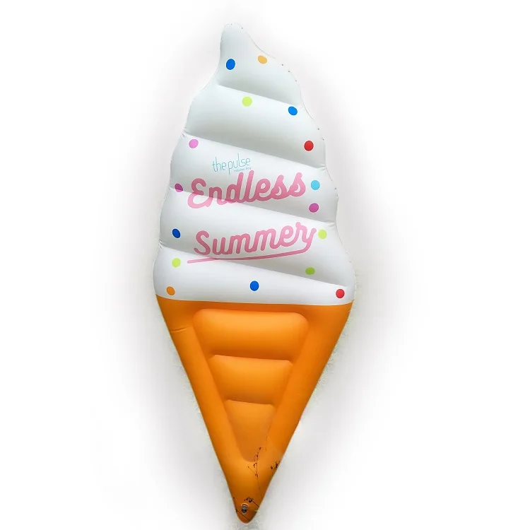 Factory Cheap Swimming Pool Float Air Mat Water Inflatable Popsicle icecream Mattress