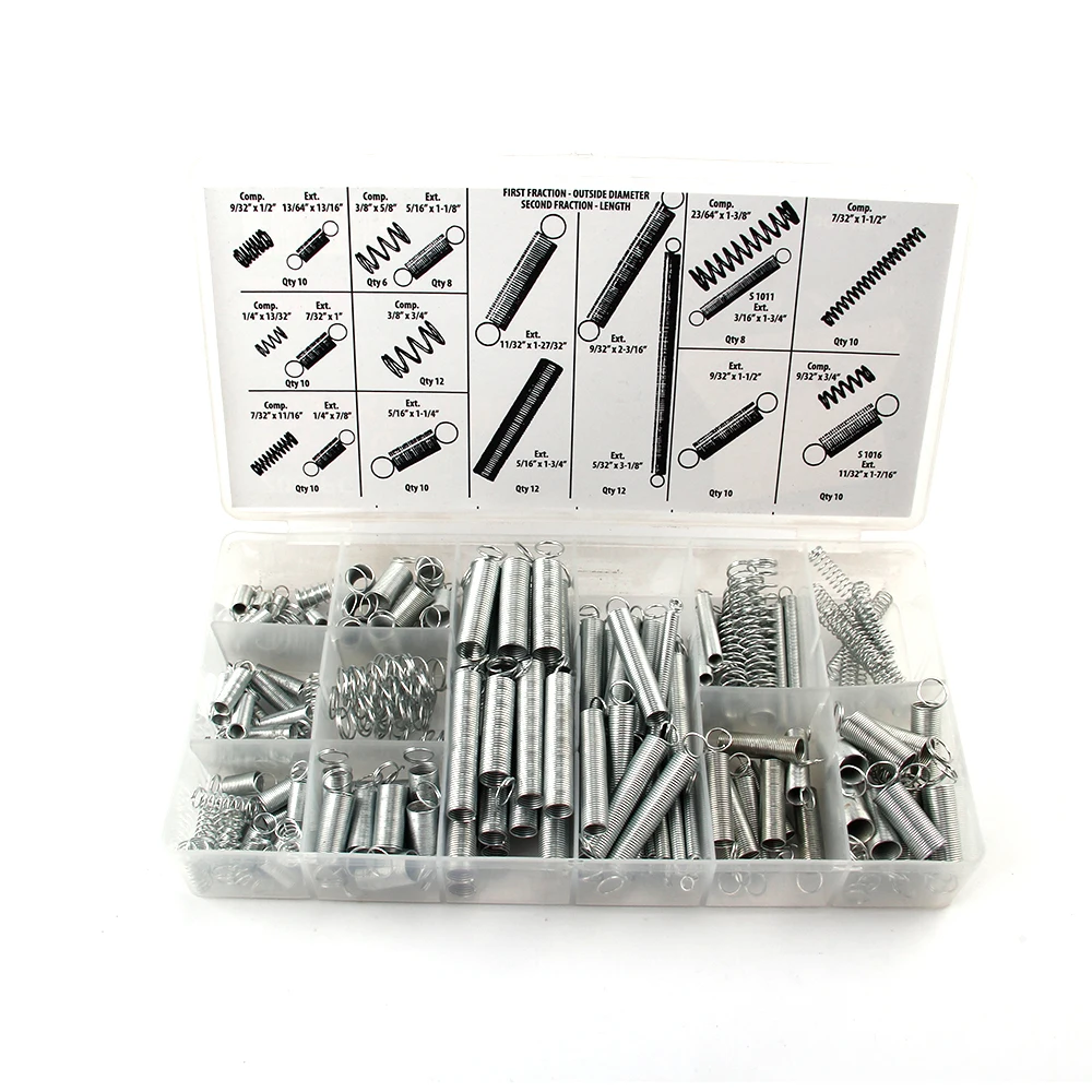 Durable High Quality Assortment 200Pc.Spring Assortment