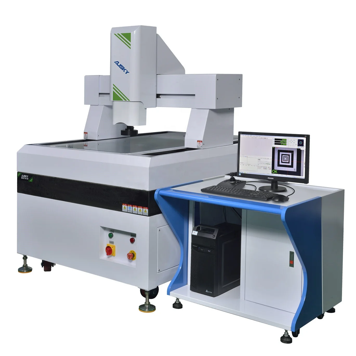 High Precision Auto Program CNC 2D 3D Optical Measurement Machine Equip  Renishaw Probe Support Customization