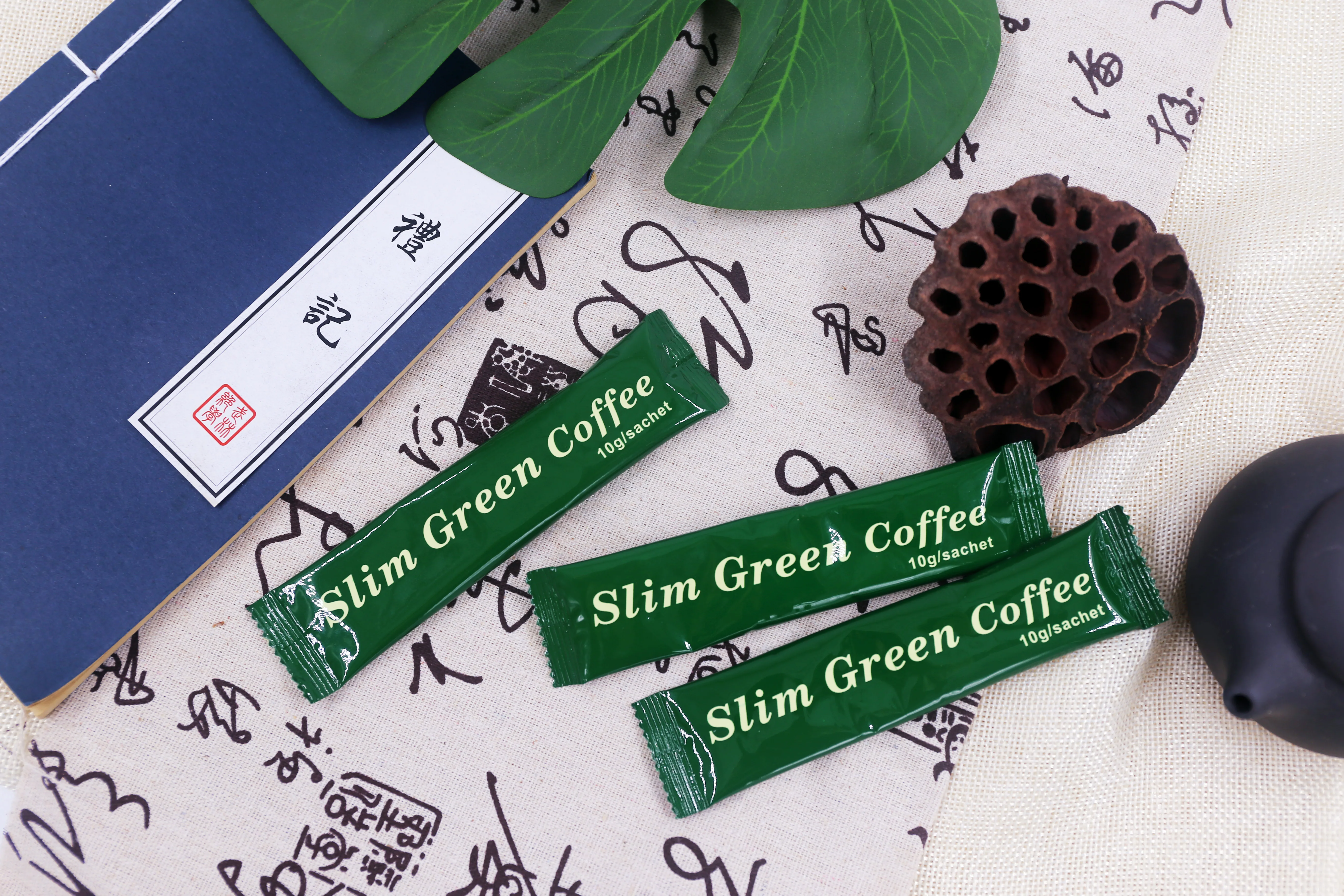 Оптовая продажа, китайская Высококачественная травяная смесь, зеленый кофе, Винстон, здоровый чай, напиток, диета, растворимый кофе Ganoderma lucidum