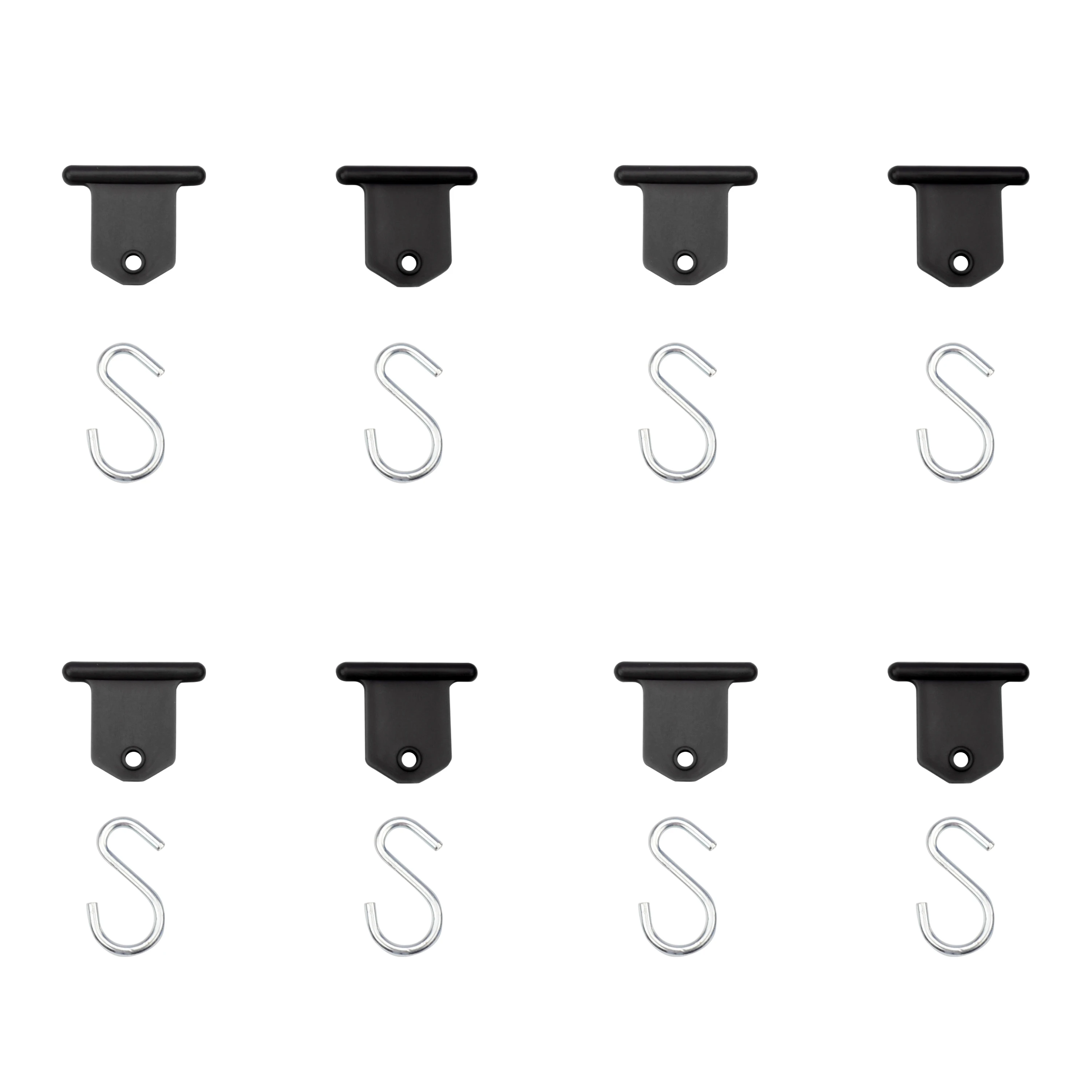 8pcs Camping Awning Hooks Clips RV Tent Hangers Light Hangers for Caravan Camper,RV Party Light Holder for Camper Awning Hook