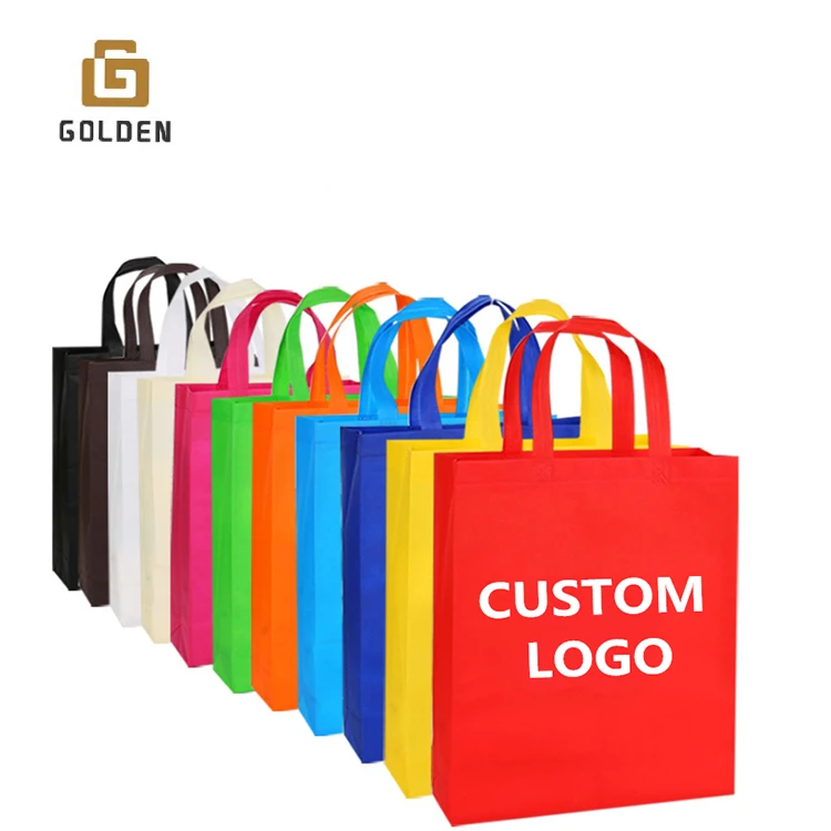 High quality eco-friendly metallized film packaging nonwoven bag  non woven tote bag for shopping