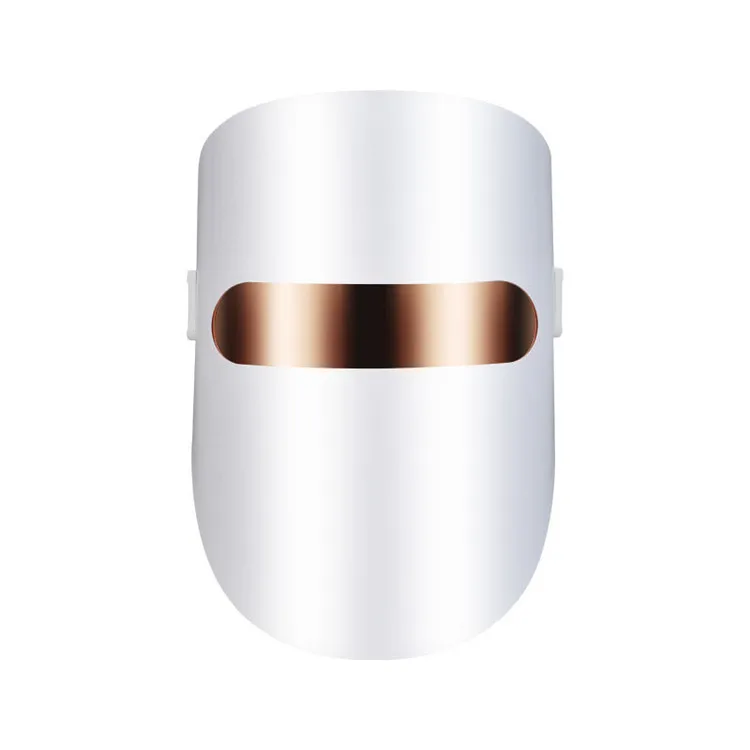 Skin Face Care Tool Wireless LED Face Mask  Whitening Portable USB Rechargeable LED 3 Color Facial Mask