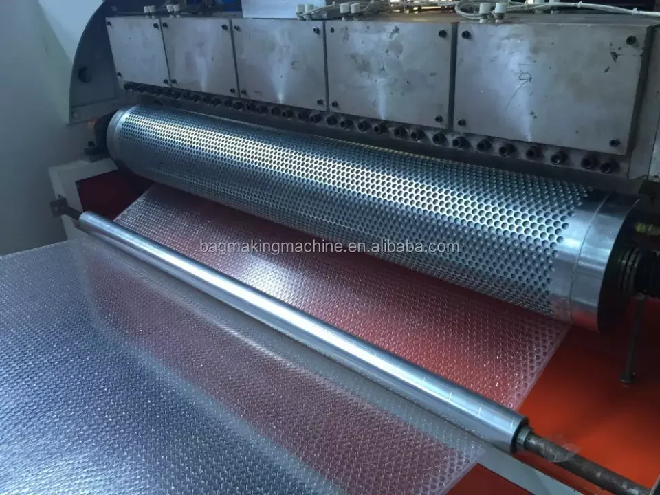 2 layer 1200mm DFPE-1000-2500 Series PE Air Bubble Film Making Machine From Guotai Machinery