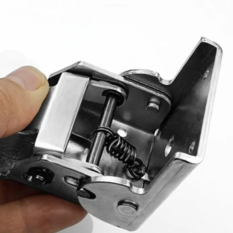 Modern thickened 90-180 degrees locking folding hinge stainless steel coffee table office furniture school folding hinge