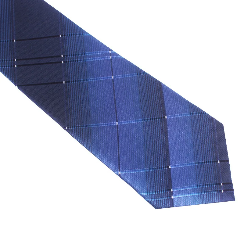 Мужской галстук 8 см Деловая одежда полосатый однотонный галстук на молнии оптовая продажа Подарки для мужчин тонкий галстук