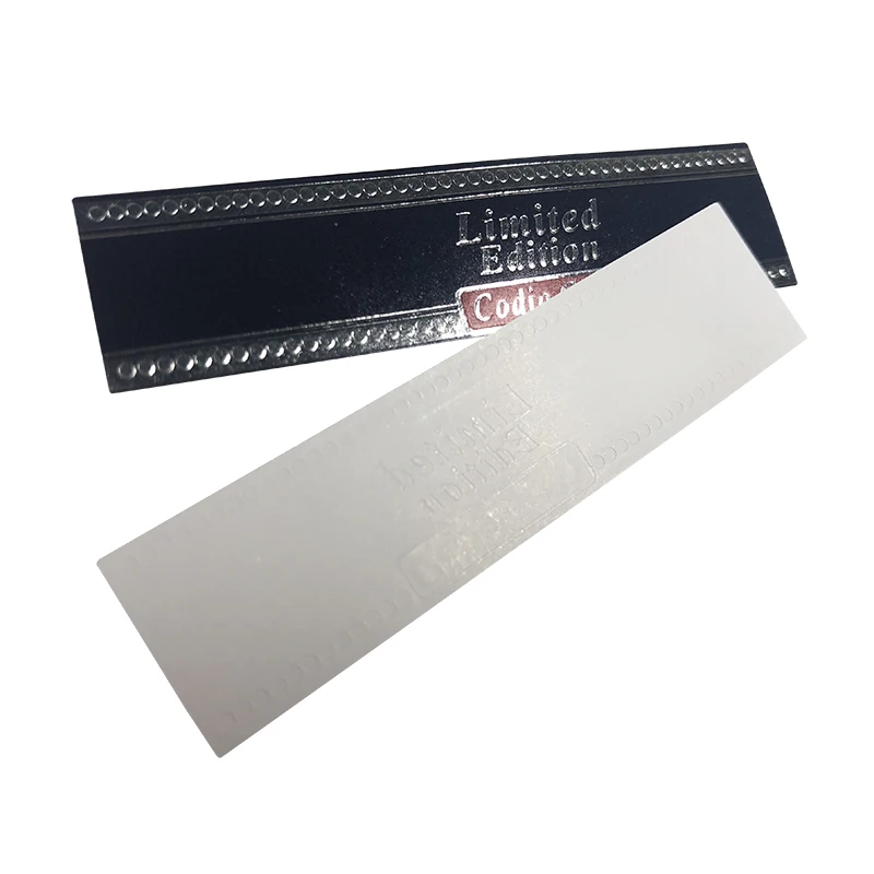 Custom Printed Gold Foil Adhesive Sticker Embossed Paper Cigar Band Rings with Private Logo Label