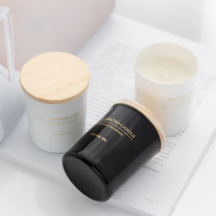 Promotional production 2022 Wholesale black tin scented candles private label manufacturer