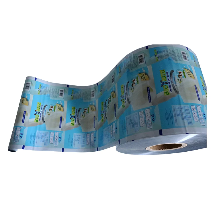 20 micron Aluminum Foil Food Grade Packaging Film Roll Plastic Laminated Food
